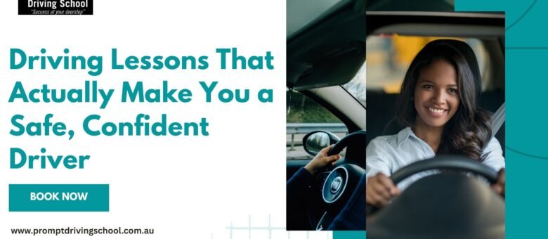 Professional driving lessons